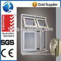 Casement Aluminum Windows Anodized Finish Double Glazing